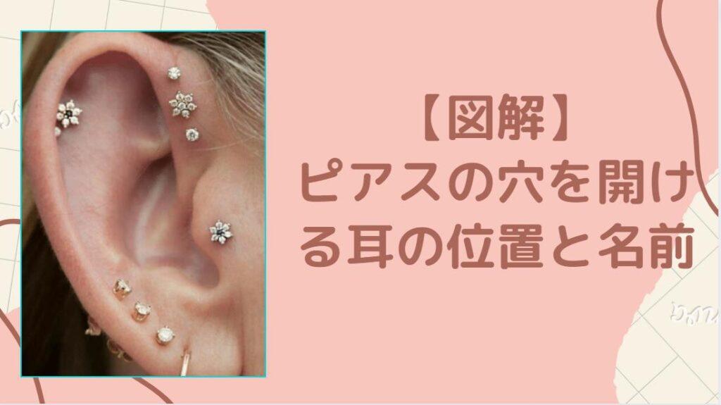 【図解】ピアスの穴を開ける耳の位置(場所)と名前・名称の解説 あまたか生活ブログ 【図解】ピアスの穴を開ける耳の位置(場所)と名前・名称の解説 あまたか生活ブログ